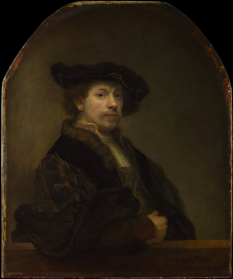 Autorretrato aos 34 anos - Rembrandt