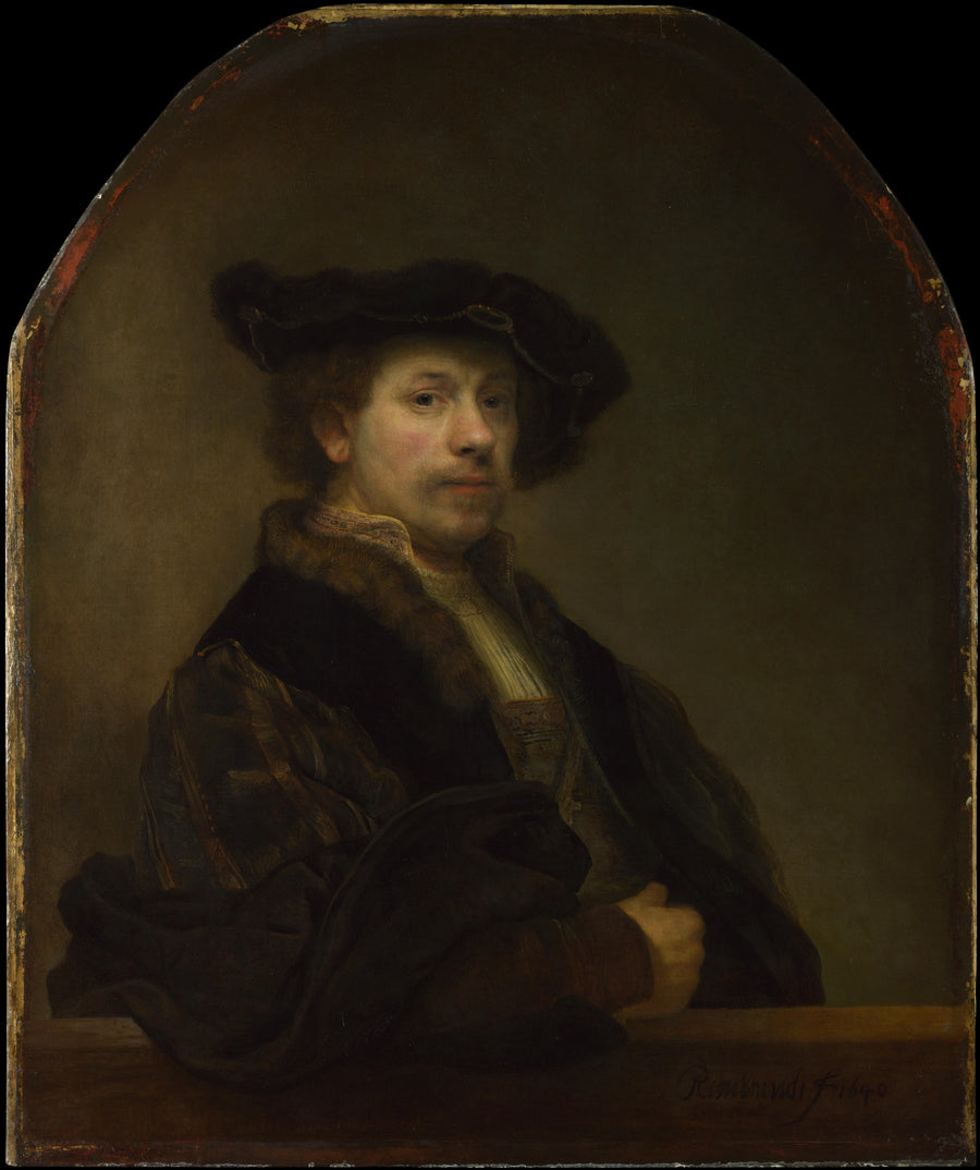 Autorretrato aos 34 anos - Rembrandt