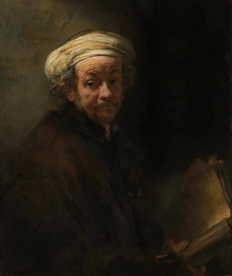 Autorretrato como apóstolo Paulo - Rembrandt