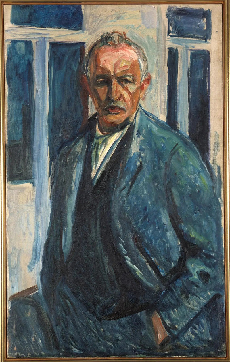 Autorretrato com as mãos nos bolsos - Edvard Munch