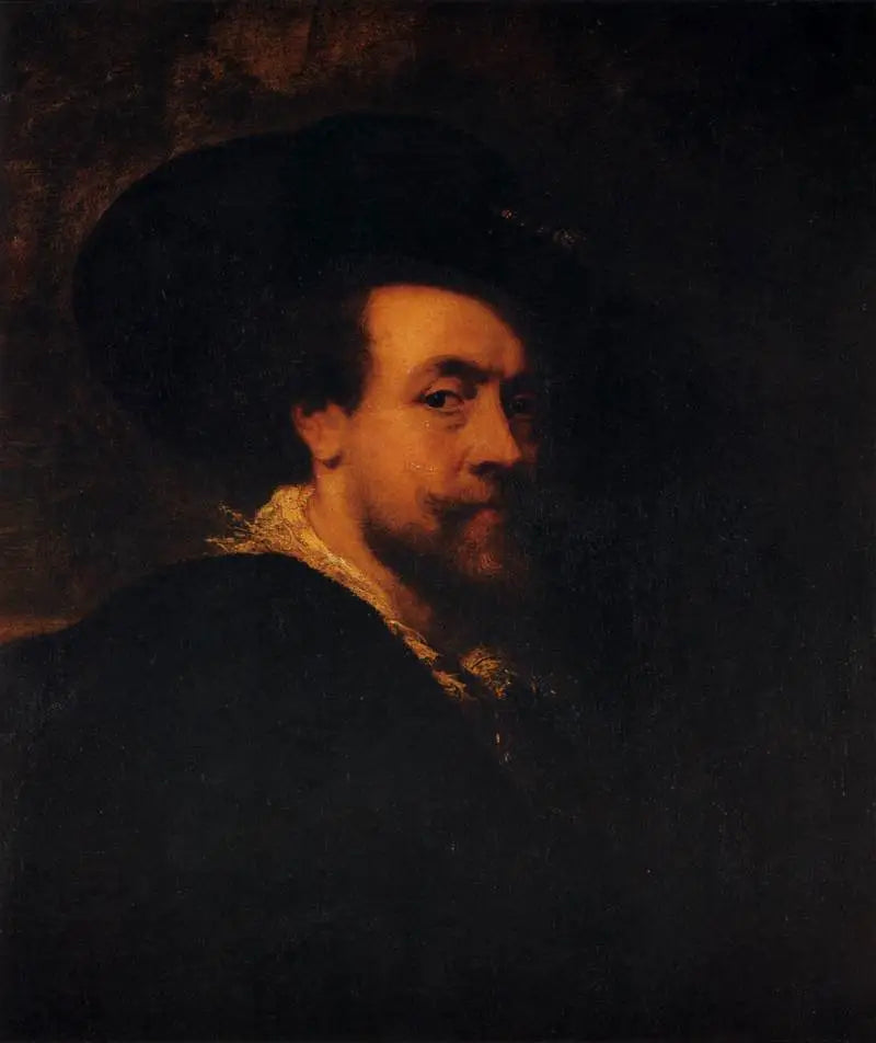 Autorretrato com chapéu - Peter Paul Rubens