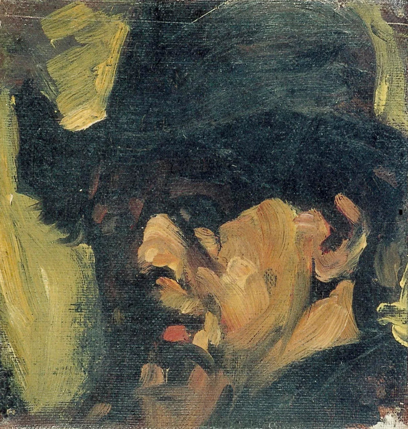 Autoportrait avec chapeau. '`UNIQ--réf-00000005-QINU`