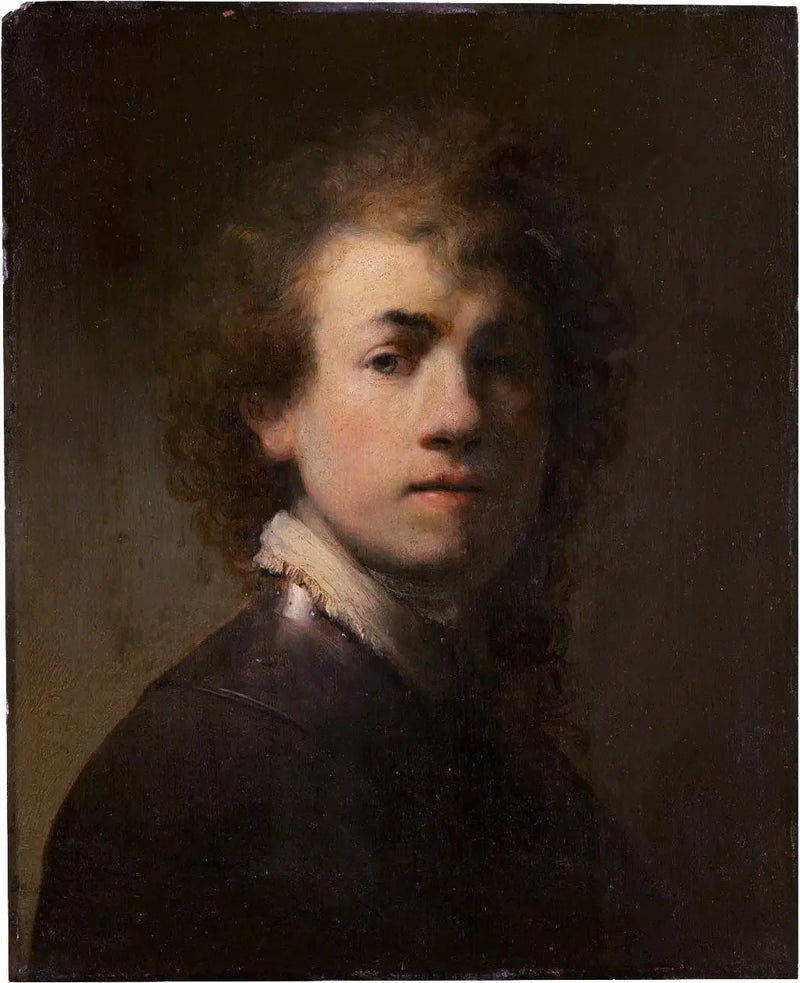 Autorretrato com um gorgerin - Rembrandt