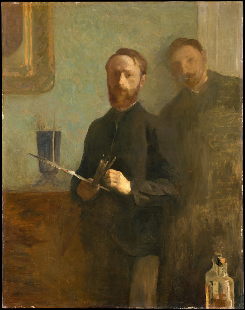 Autorretrato com Waroquy - Édouard Vuillard