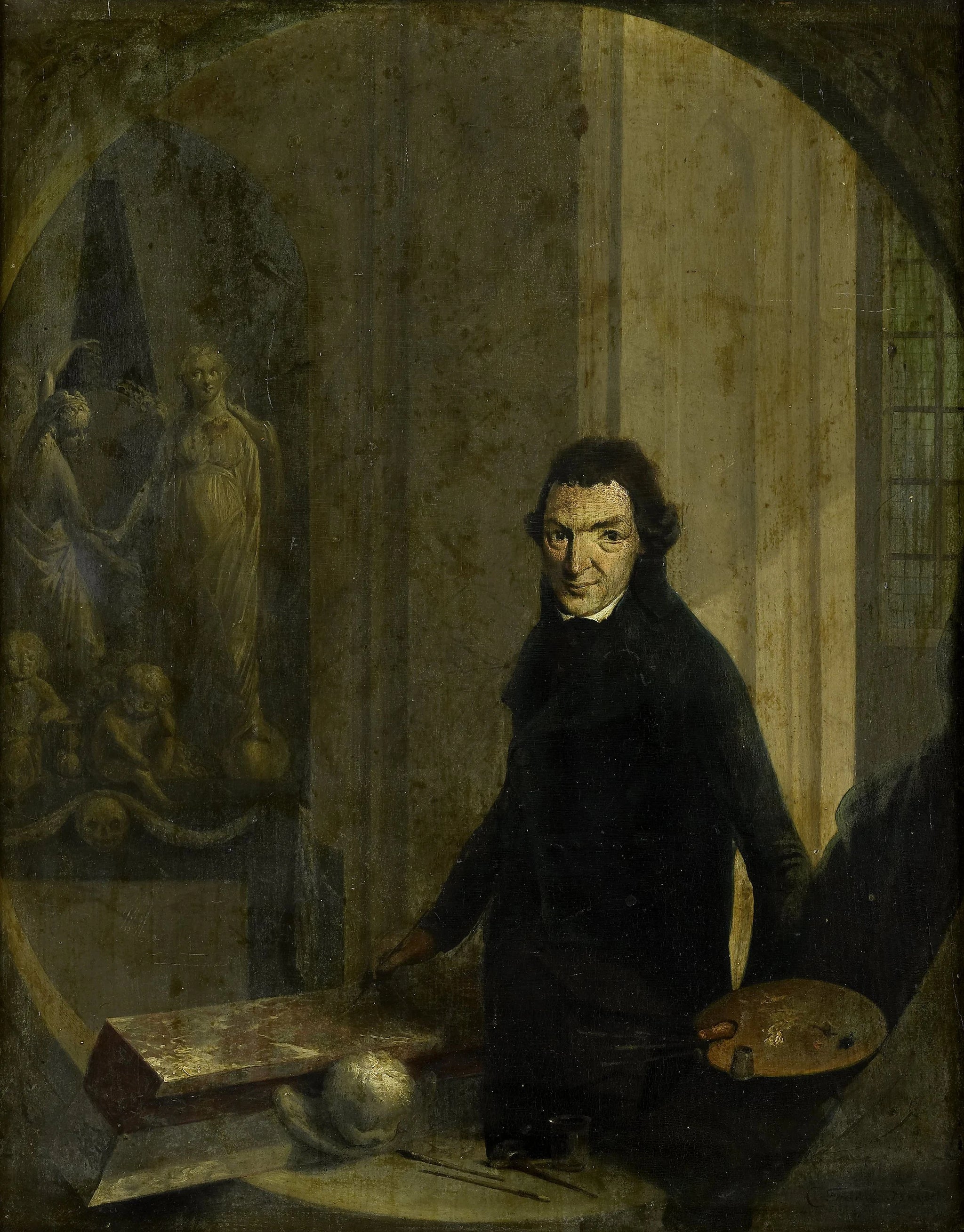 Autoportrait - Christoffel Frederik Franck