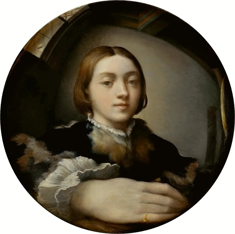Auto-retrato em espelho convexo - Parmigianino