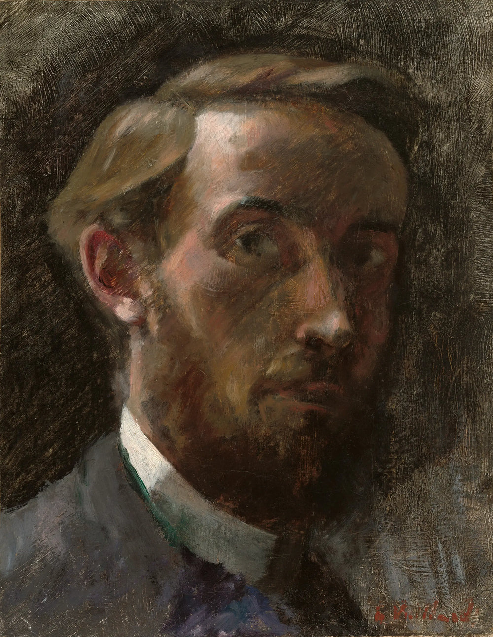 Autoportrait - Édouard Vuillard - Alpha Reproduction