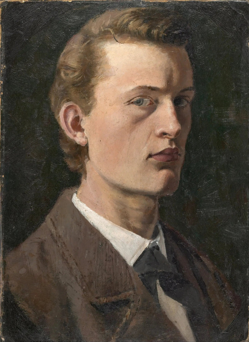 Autorretrato - Edvard Munch