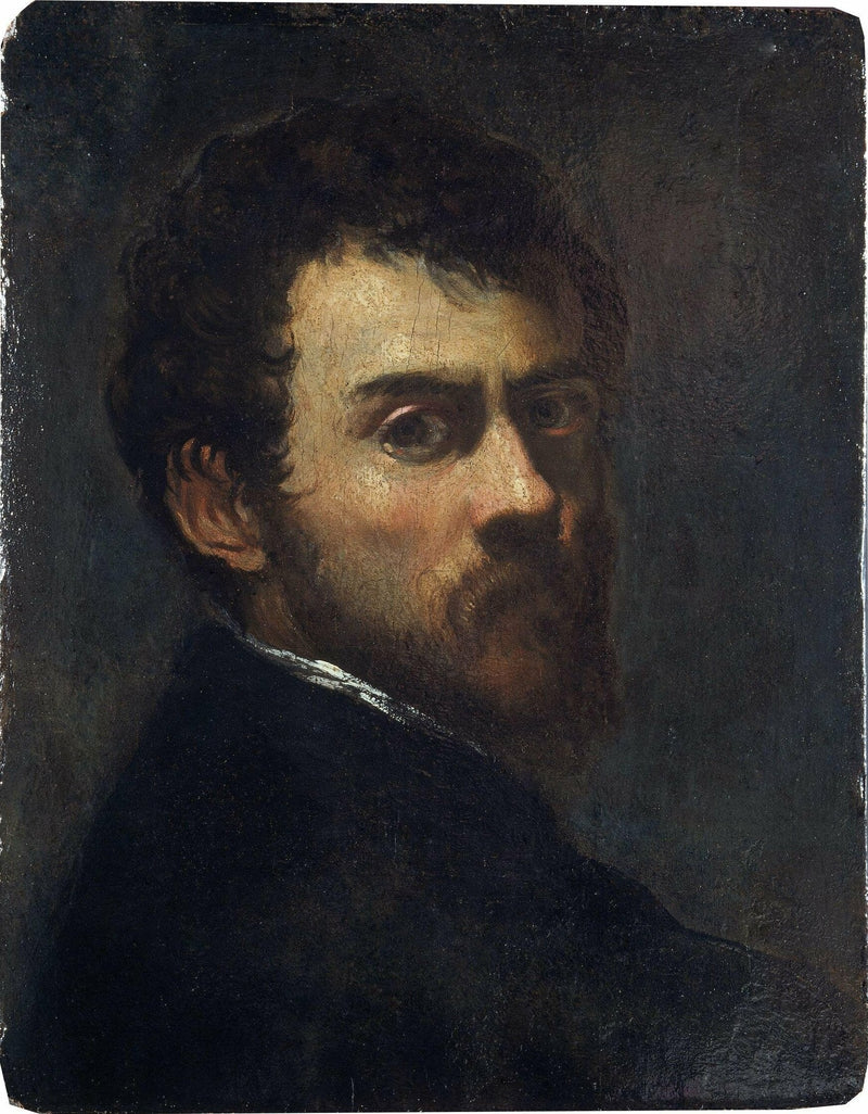 Autorretrato de jovem homem - Jacopo Tintoretto