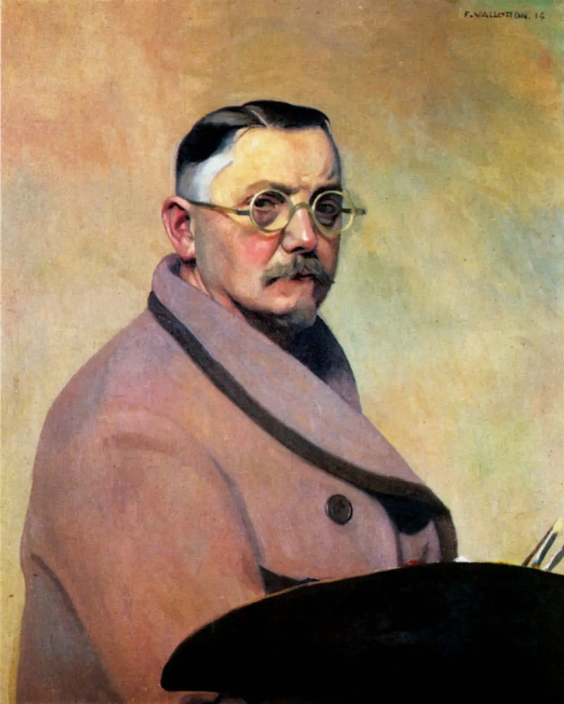 Autorretrato com roupão - Félix Vallotton