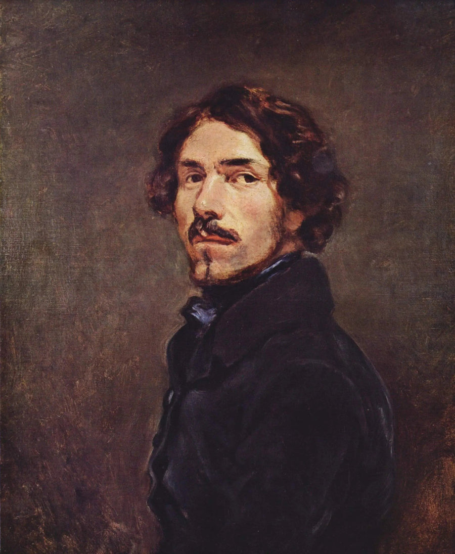 Autorretrato - Eugène Delacroix