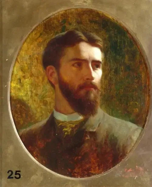 Auto-retrato - Frank Bernard Dicksee