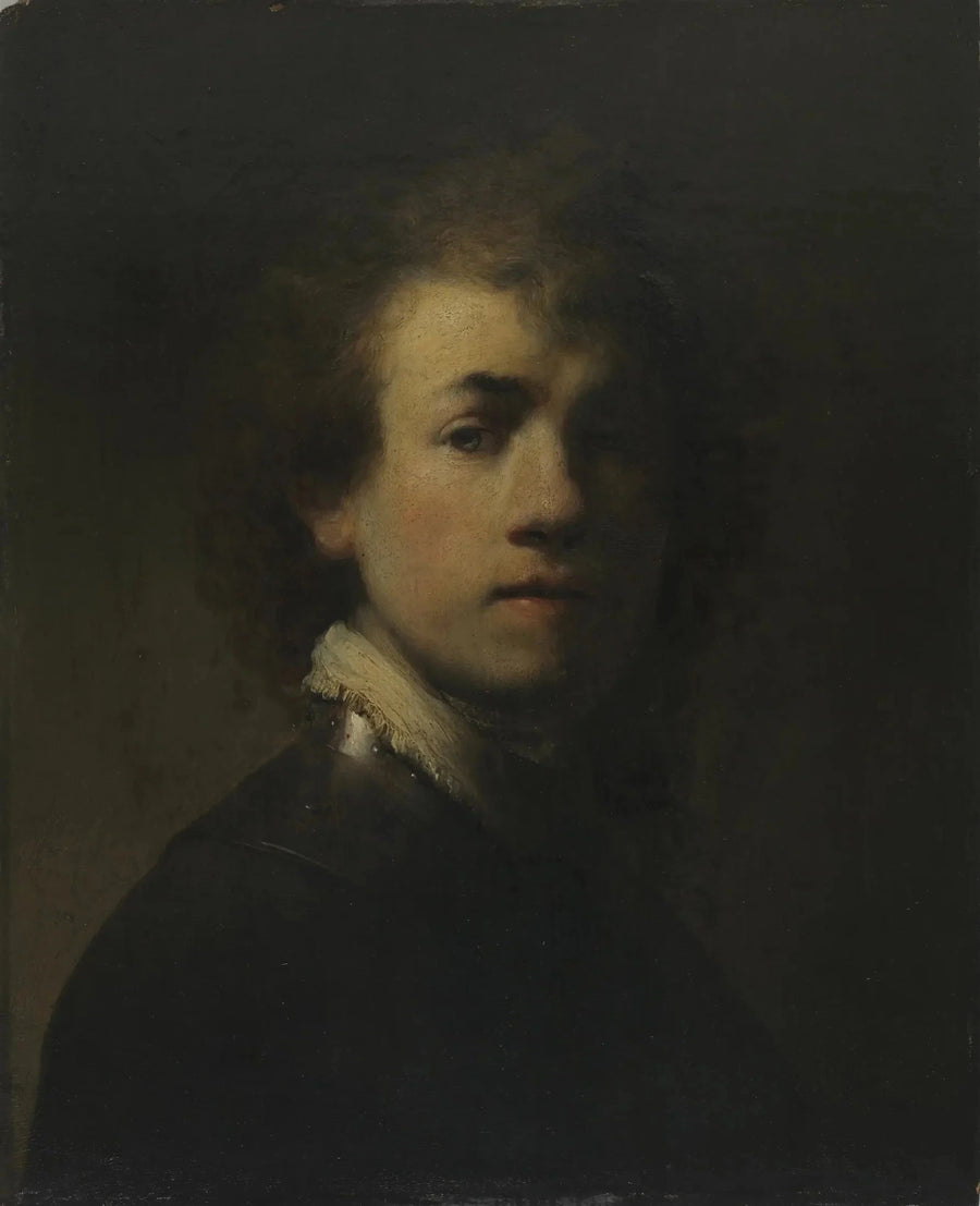 Autorretrato com um gorgerin - Rembrandt