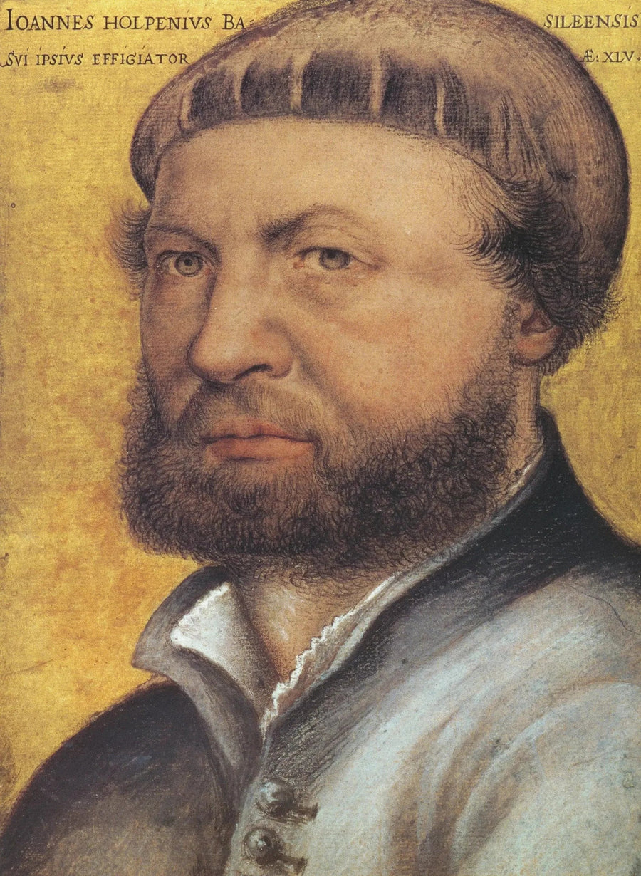 Autorretrato - Hans Holbein, o Jovem