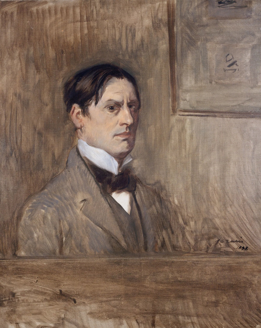 Autoportrait - Jean-Louis Forain image 1 reproduction de peinture à l’huile