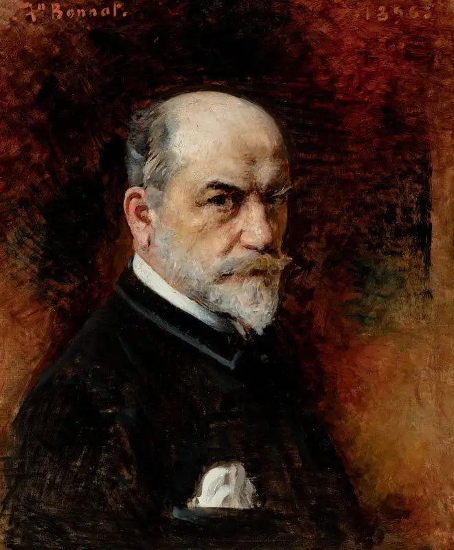 Autorretrato - Léon Bonnat