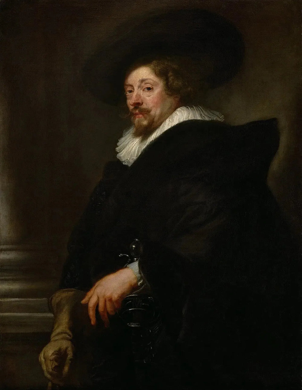 Autoportrait - Peter Paul Rubens image 1 reproduction de peinture à l’huile