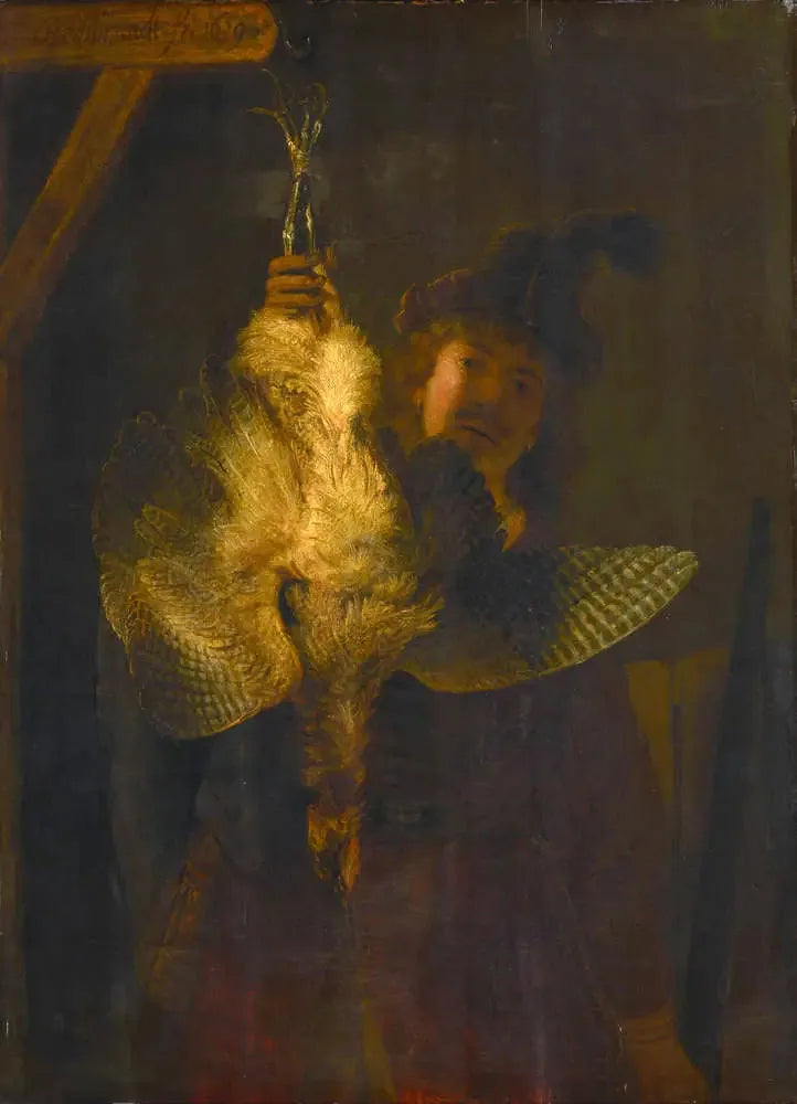 Autoportrait - Rembrandt image 1 reproduction d’œuvre d’art à l’huile