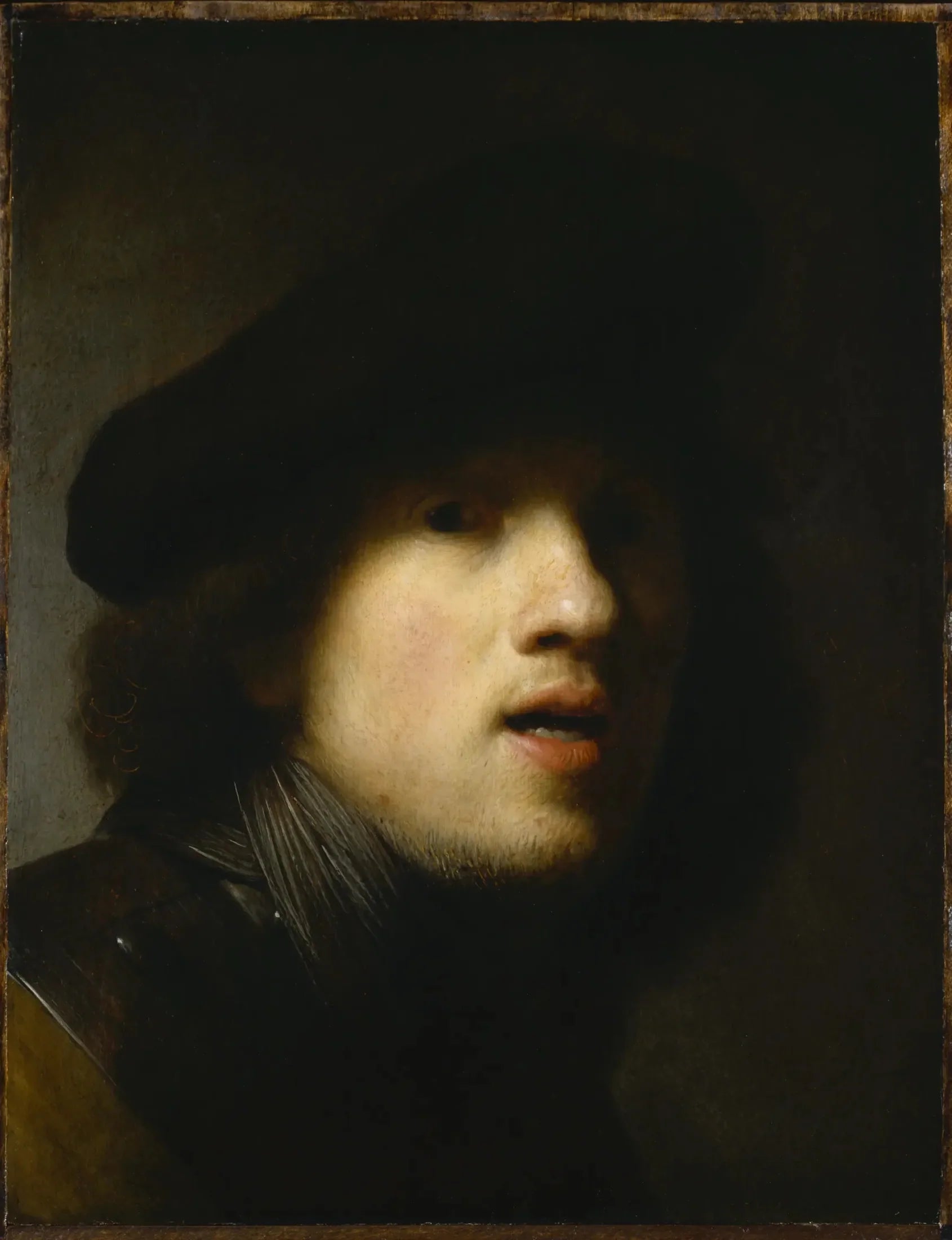 Autoportrait - Rembrandt image 1 tableau peint à l’huile sur toile