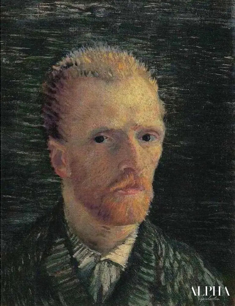 Autoportrait Van Gogh,1887 de Van Gogh - Reproductions de tableaux et peintures haut de gamme