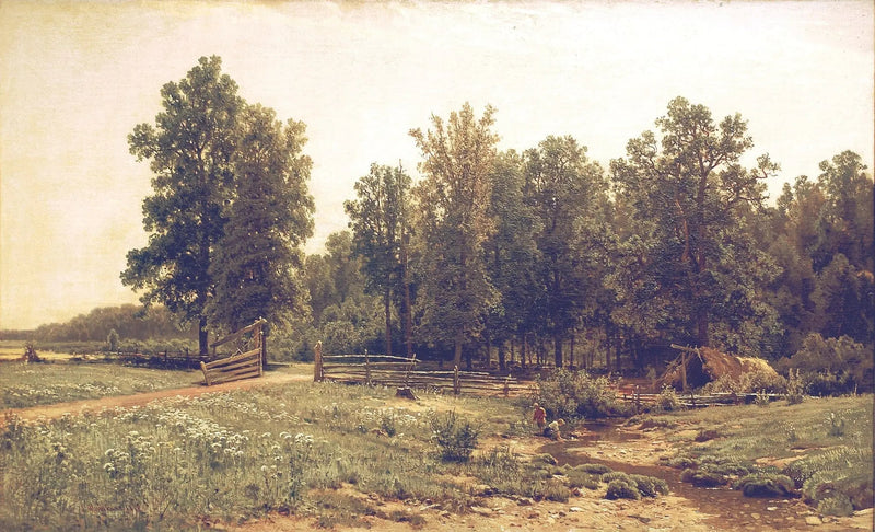 Às margens da floresta de carvalhos - Ivan Chichkine