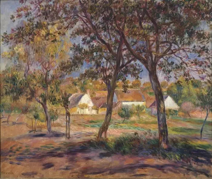 Nos arredores de Pont-Aven - Pierre-Auguste Renoir