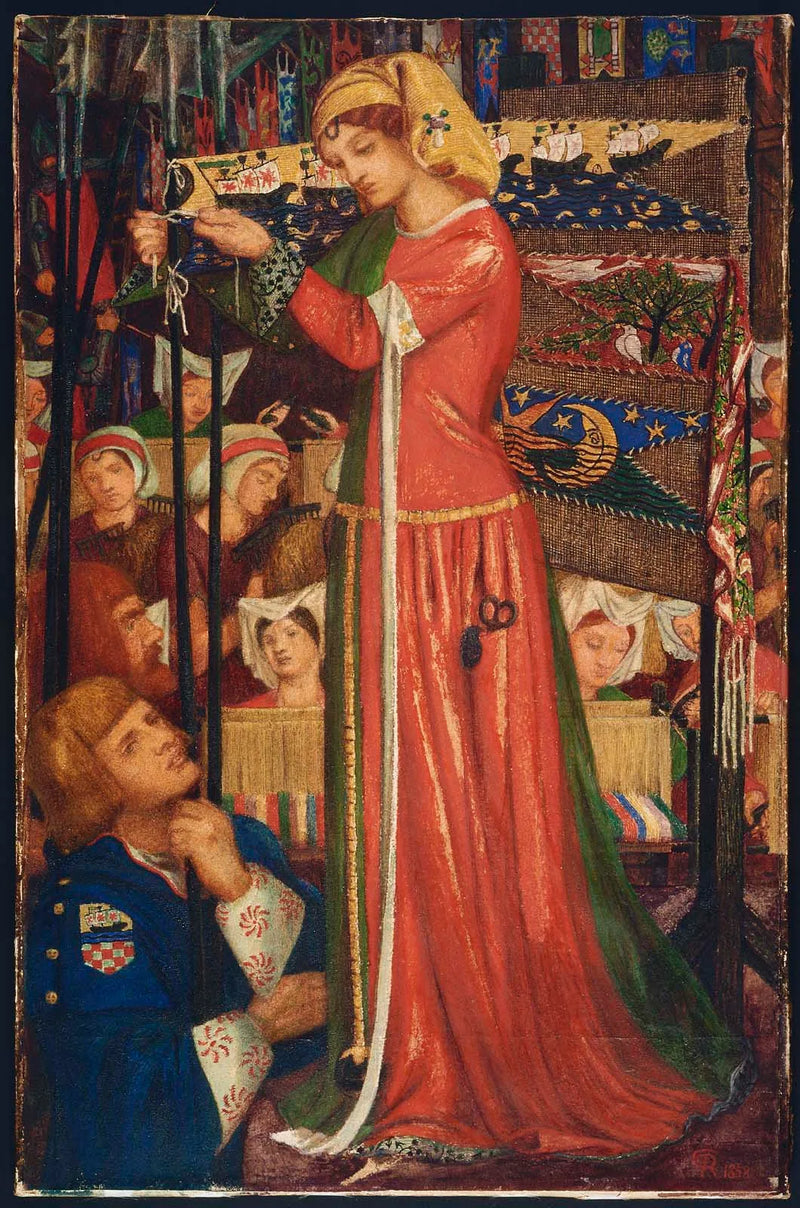 Antes da Batalha - Dante Gabriel Rossetti