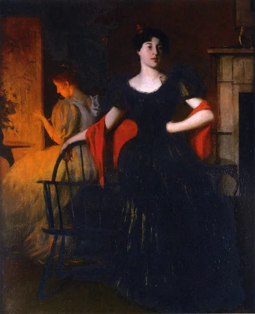 Antes do Baile - Frank Weston Benson
