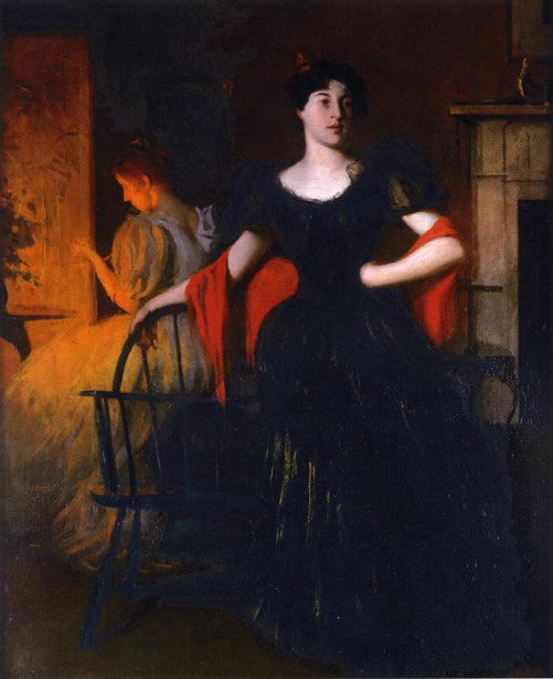 Antes do Baile - Frank Weston Benson