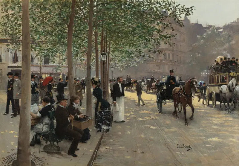 Avenida Parisiense - Jean Béraud