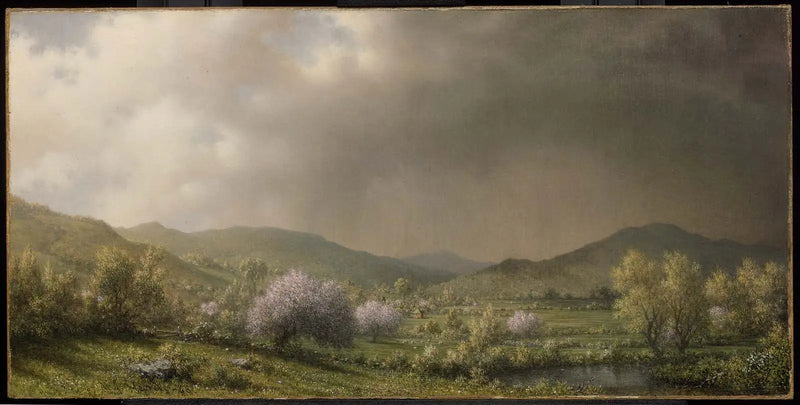 Averses de abril - Martin Johnson Heade