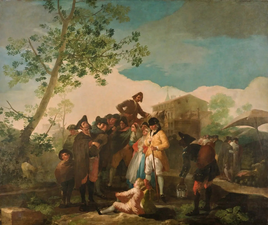 Cego com a guitarra - Francisco de Goya