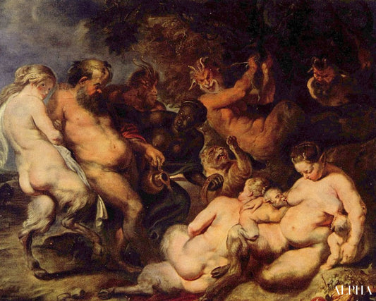 Bacchanalia - Peter Paul Rubens - Reproductions de tableaux et peintures haut de gamme