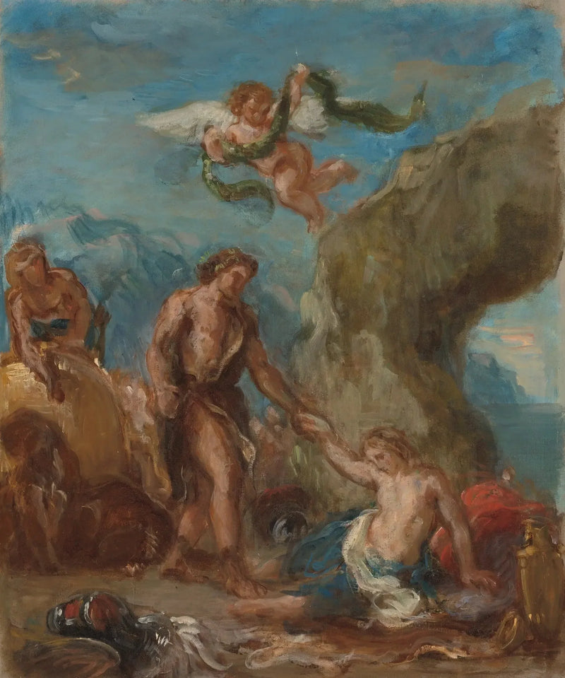 Baco e Ariadne (Esboço para 