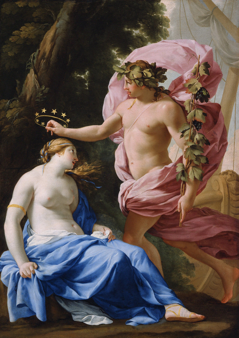 Baco e Ariadne - Eustache Le Sueur