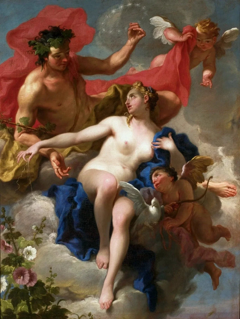 Baco e Ariadne - Giovanni Battista Pittoni