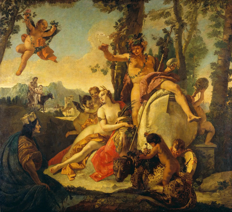 Baco e Ariadne - Giovanni Battista Tiepolo
