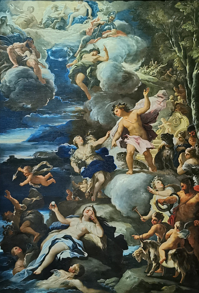 Baco e Ariadne - Luca Giordano