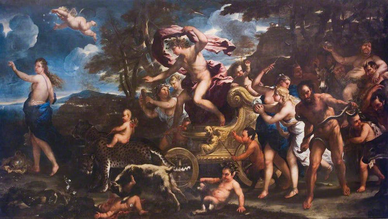 Baco e Ariadne - Luca Giordano
