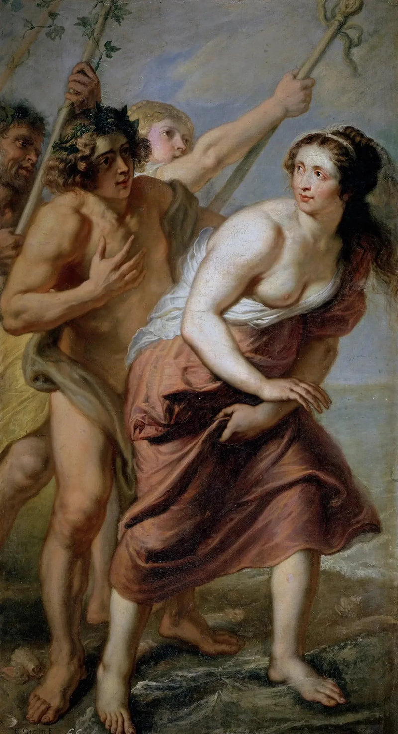 Baco e Ariadne - Peter Paul Rubens