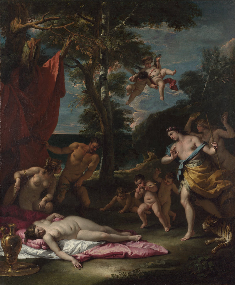 Baco e Ariadne - Sebastiano Ricci
