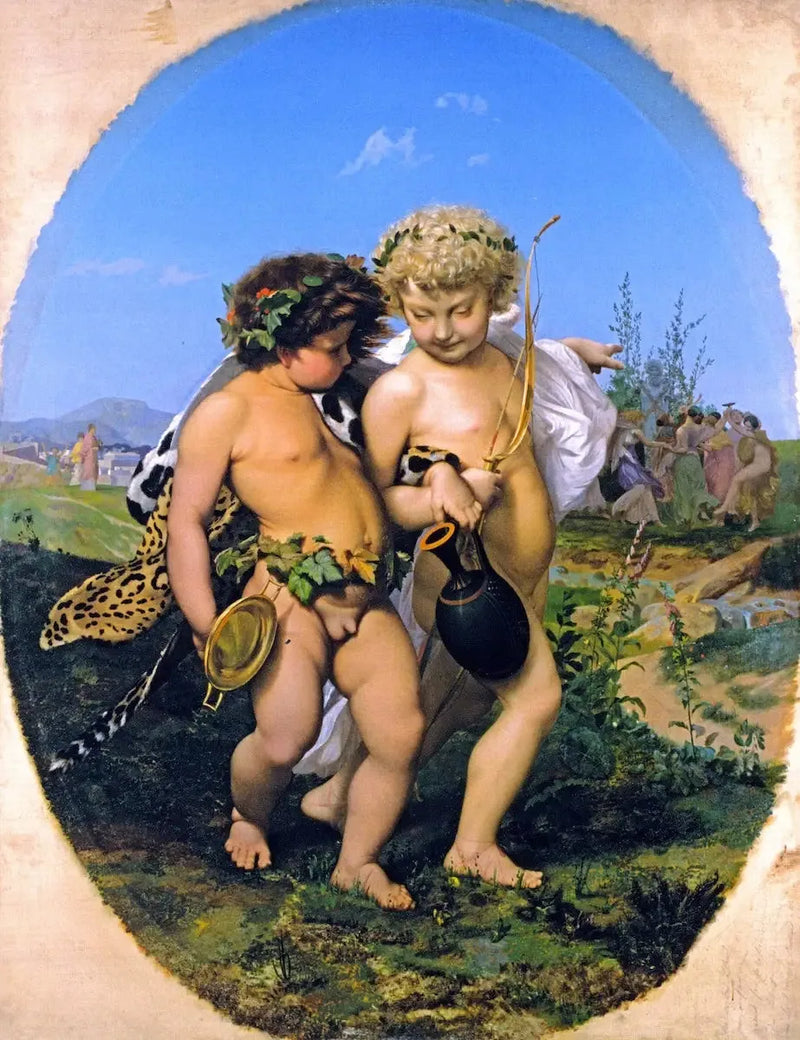 Baco e o Amor bêbados - Jean-Léon Gérôme