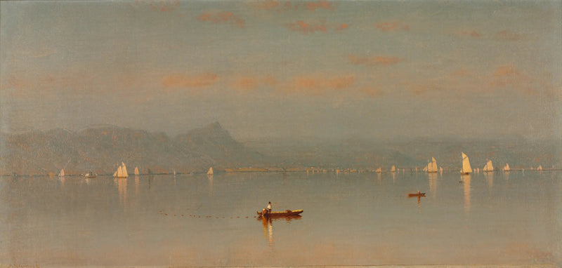 Baía de Haverstraw - Sanford Robinson Gifford