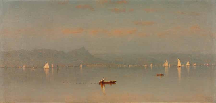 Baía de Haverstraw - Sanford Robinson Gifford