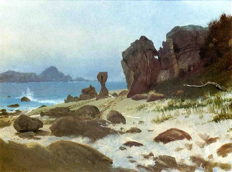 Baía de Monterey - Albert Bierstadt
