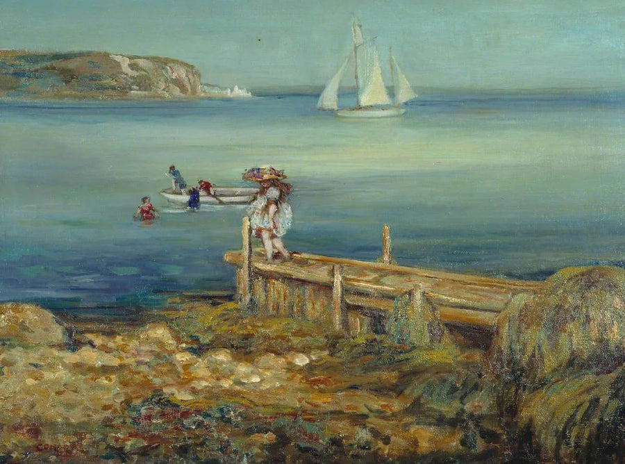 Baía de Swanage - Charles Conder