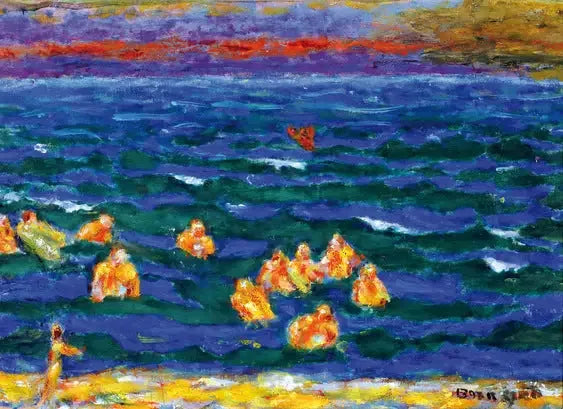 Banho ao final do dia - Pierre Bonnard