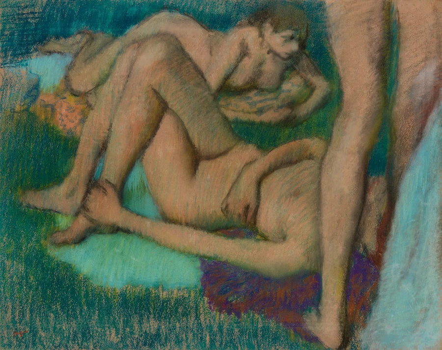 banhistas - Edgar Degas