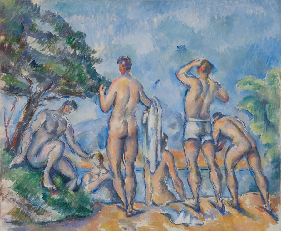 Banhistas - Paul Cézanne