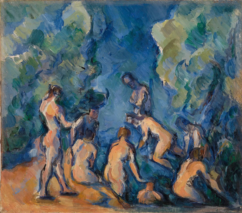 Banhistas - Paul Cézanne